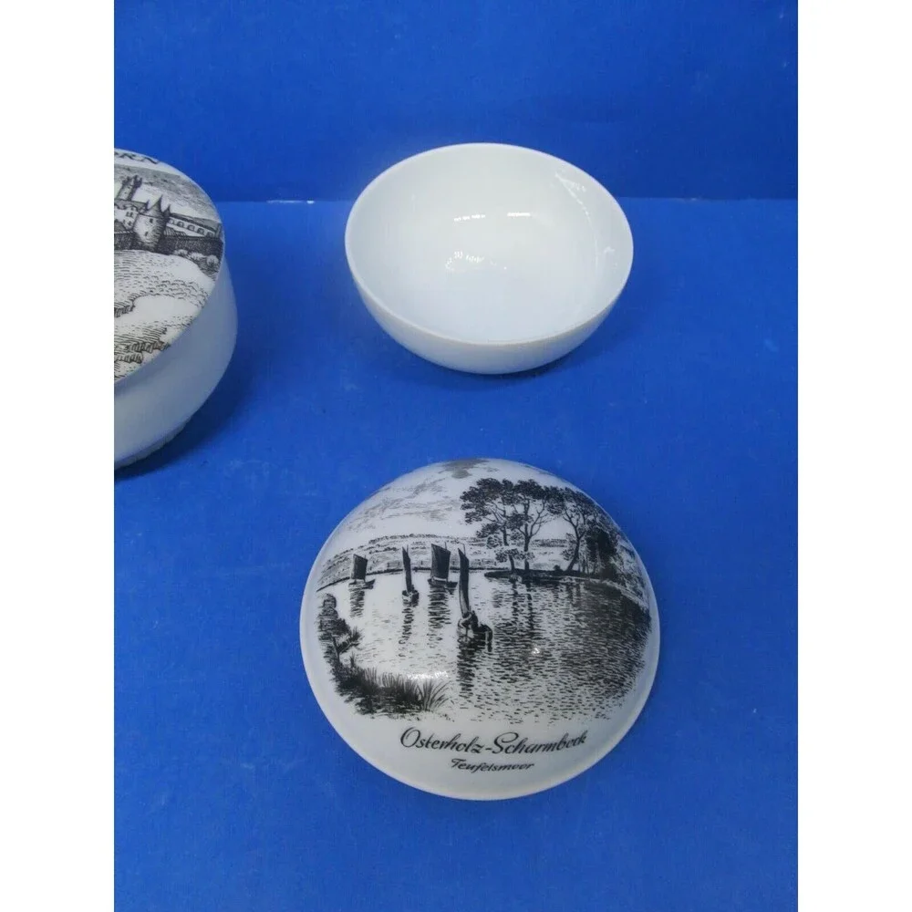 Alte Stadtebilder Alienkinstadt #2093 Trinket Dish And Kaiser Trinket Dish